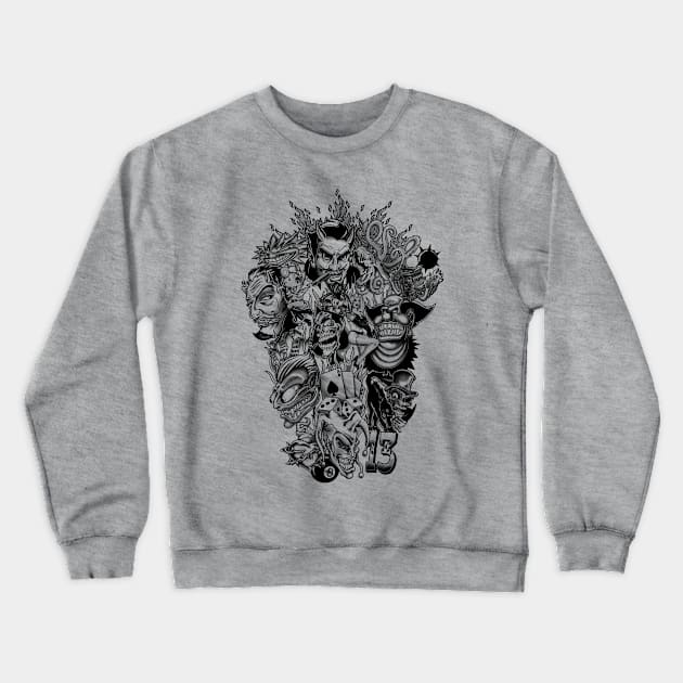 Gambling Crewneck Sweatshirt by Buy Custom Things